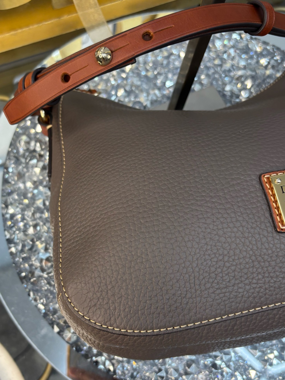 Dooney & Bourke Pebble Grain Small Kiley Hobo NWOT - Picture 11 of 14